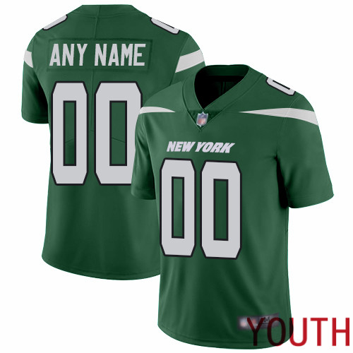 Limited Green Youth Home Jersey NFL Customized Football New York Jets Vapor Untouchable->customized nfl jersey->Custom Jersey
